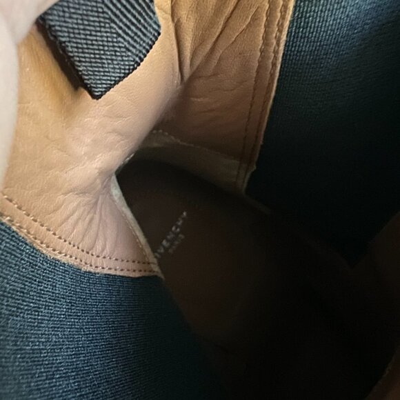 Givenchy Chain Chelsea black leather boots size 39 - Picture 8 of 10